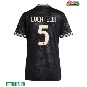 Juventus Manuel Locatelli #5 Tredje Tröja Kvinnor 2025-26 Kortärmad